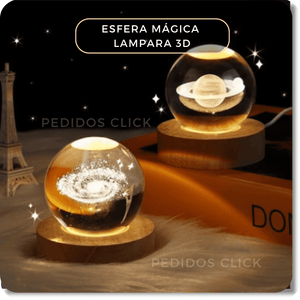 ESFERA MÁGICA - LINTERNA 3D