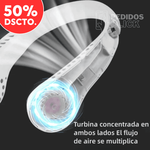 VENTILADOR DE CUELLO PORTATIL + ENVÍO GRATIS